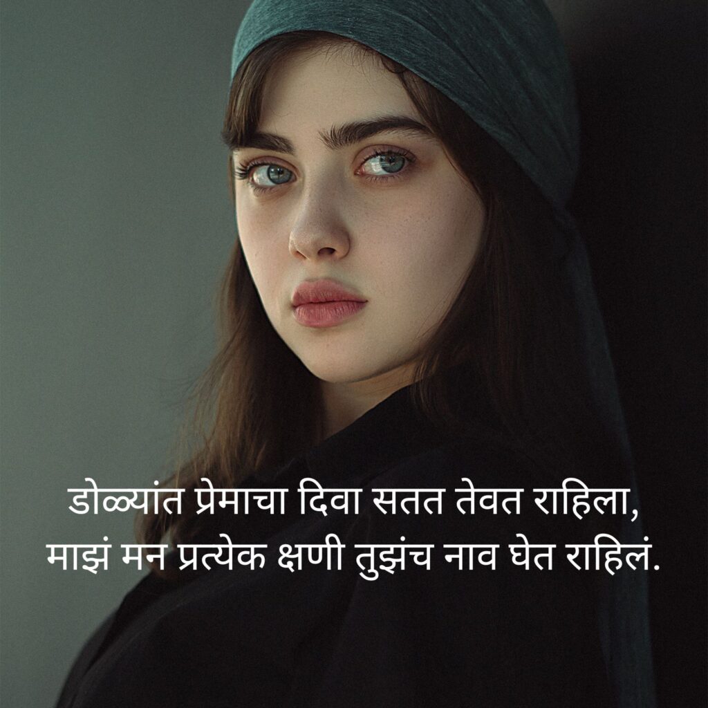 Love Eyes Shayari in Marathi