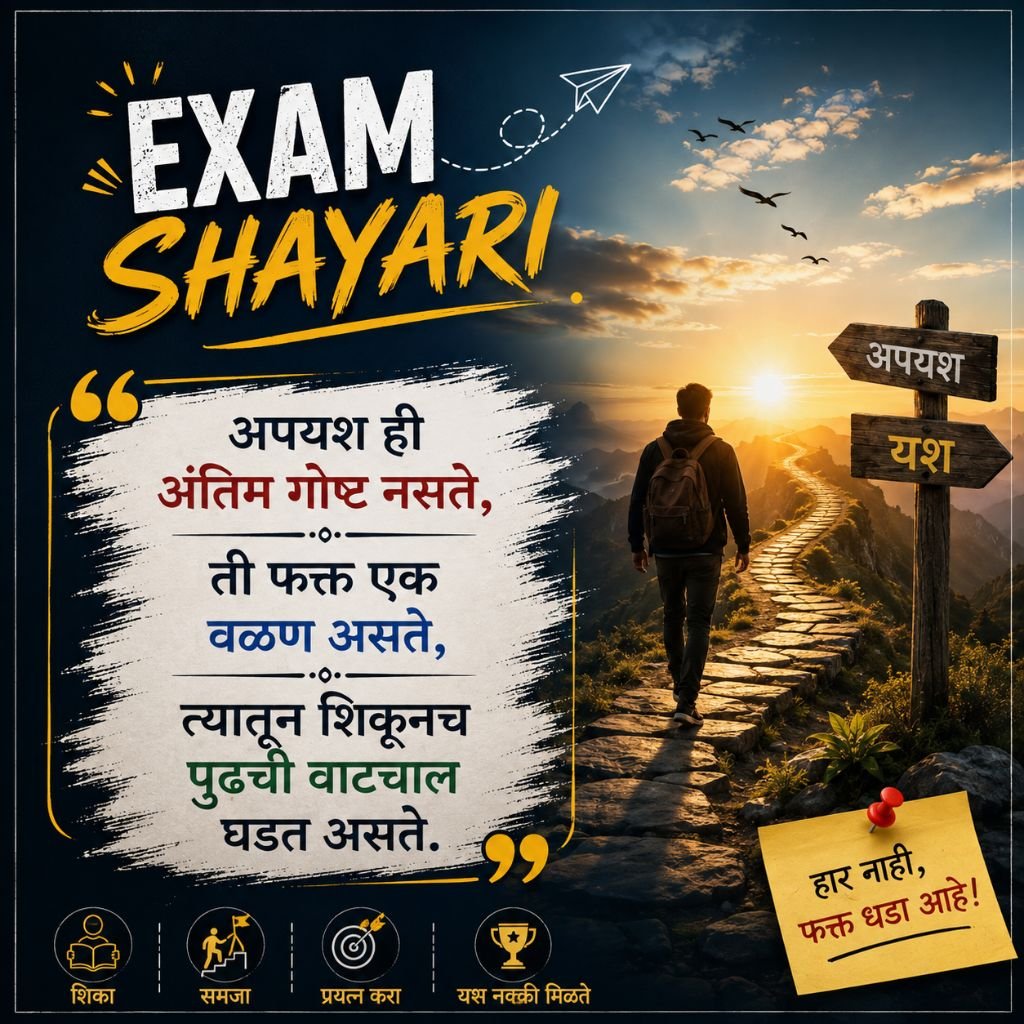 Exam Motivational Quotes In Marathi