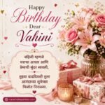 Happy Birthday Wishes For Sister In Law In Marathi