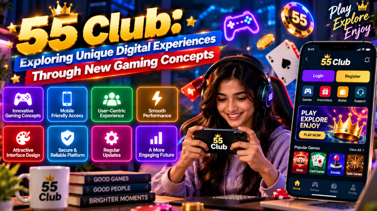 55 Club: Exploring Unique Digital Experiences Through New Gaming Concepts