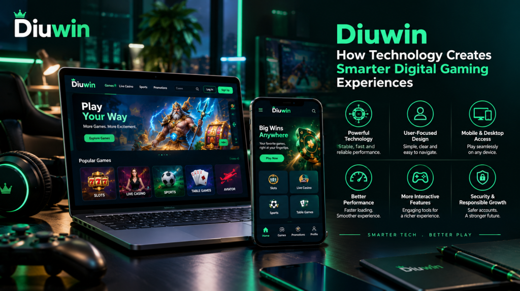 Diuwin: How Technology Creates Smarter Digital Gaming Experiences